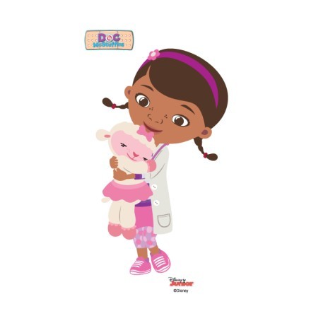 Η μικρή γιατρός αγκαλιά με την Αρνίτσα, Doc McStuffins