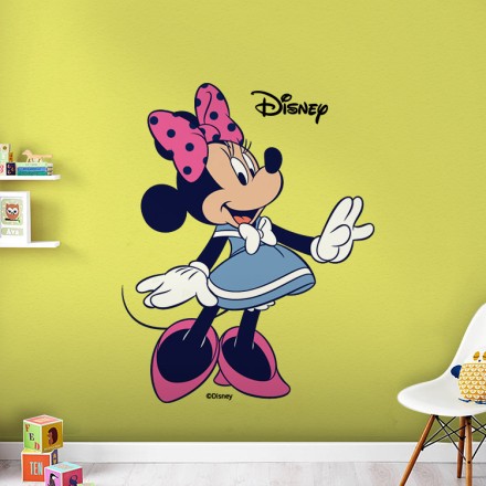 Minnie Mouse όμορφη και γλυκιά Αυτοκόλλητο Τοίχου