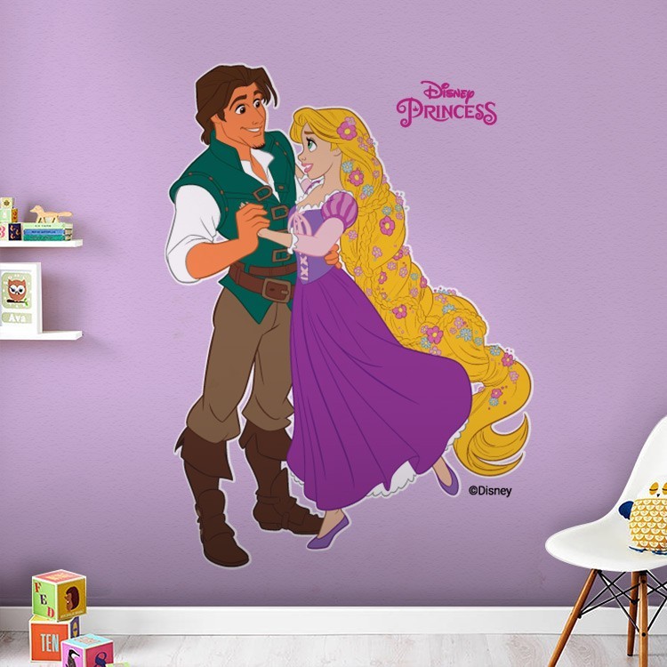 Αυτοκόλλητο Τοίχου Rapunzel, Princess