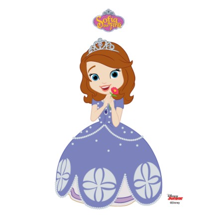 Sofia the First με το όμορφο φορεματάκι της!
