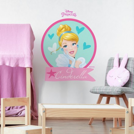 Cinderella Αυτοκόλλητο Τοίχου