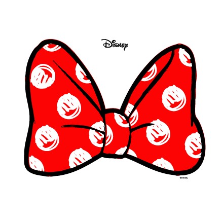 Ο πουά φιόγκος της Minnie Mouse!