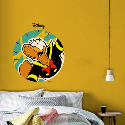 Χαρούμενος Donald Duck Αυτοκόλλητο Τοίχου