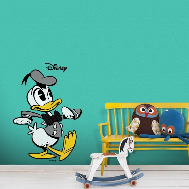 Αυτοκόλλητο Τοίχου Χαρούμενος Donald Duck!