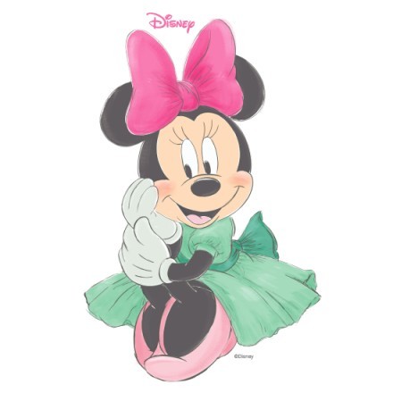 Floral Minnie Mouse