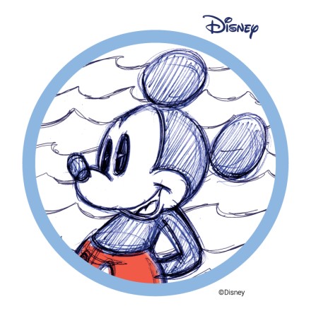 Χαμογελαστός Mickey Mouse