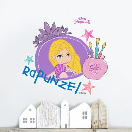 Rapunzel , Princess Αυτοκόλλητο Τοίχου