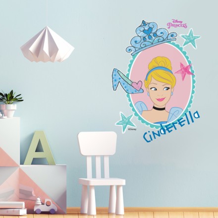 Cinderella, Princess... Αυτοκόλλητο Τοίχου
