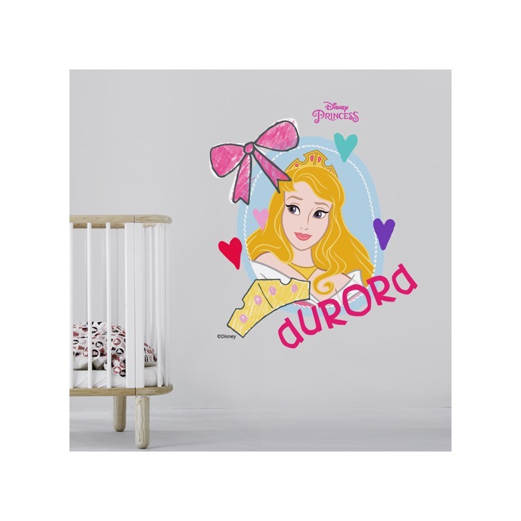 Αυτοκόλλητο Τοίχου Princess Aurora!