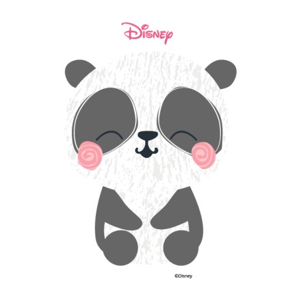 Χαριτωμένο panda από τις περιπέτειες της Minnie