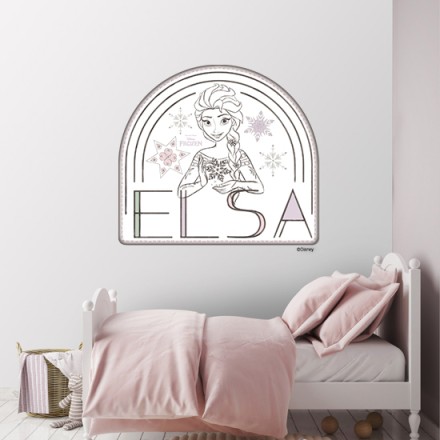 Elsa, Frozen Αυτοκόλλητο Τοίχου