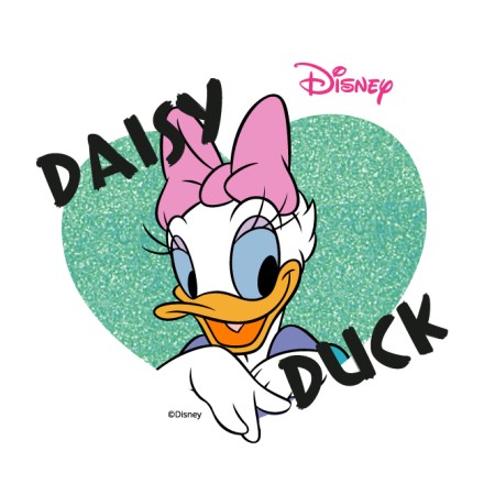 Χαριτωμένη Daisy μέσα σε καρδιά