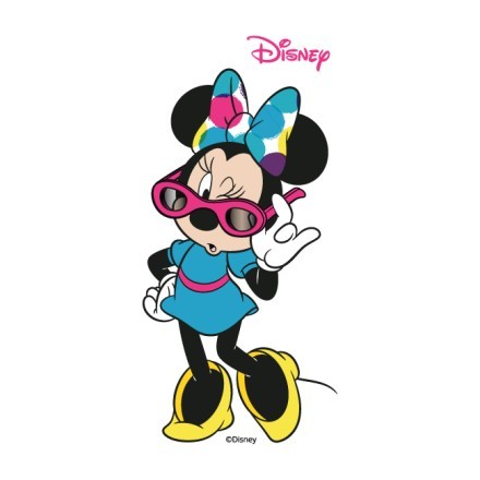Minnie Mouse κλείνει το μάτι