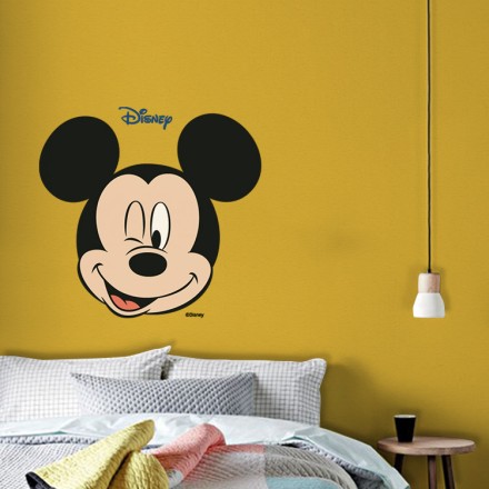 Mickey Mouse κλείνει το μάτι Αυτοκόλλητο Τοίχου