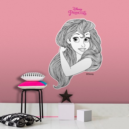 Ariel, Princess! Αυτοκόλλητο Τοίχου