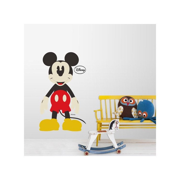 Αυτοκόλλητο Τοίχου Mickey Mouse!