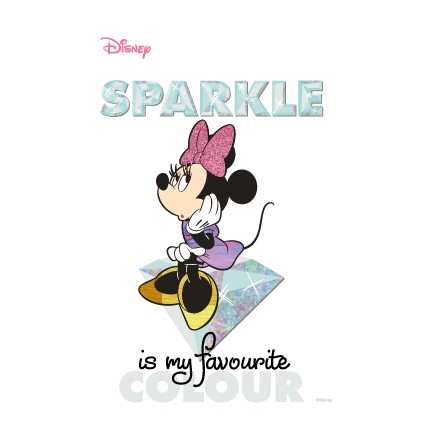 Sparkle is my favourite colour, Minnie Mouse!