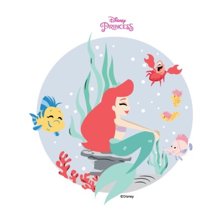 Ariel into the sea