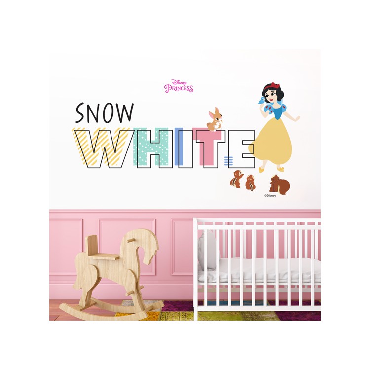 Αυτοκόλλητο Τοίχου Snow White...!