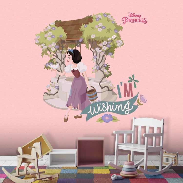 Αυτοκόλλητο Τοίχου Ι'm wishing, Snow White!!