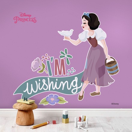 I'm wishing, Snow White!! Αυτοκόλλητο Τοίχου