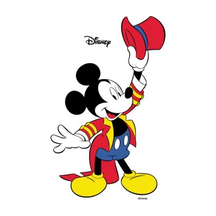 Mickey Mouse με καρναβαλικό καπέλο