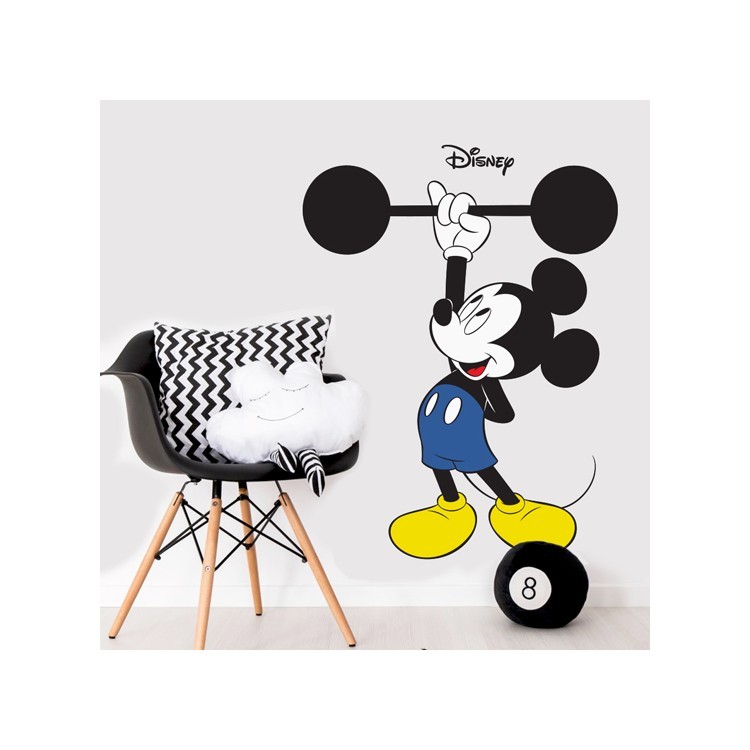 Αυτοκόλλητο Τοίχου Happy Mickey Mouse