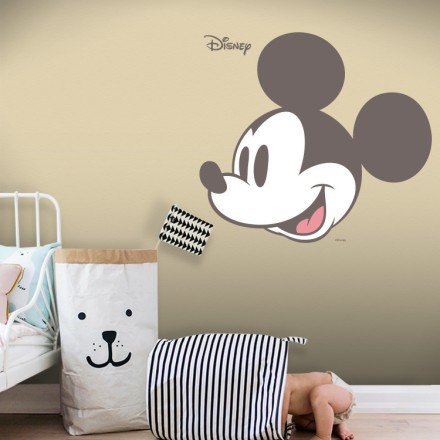 To πρόσωπο του Mickey Mouse!