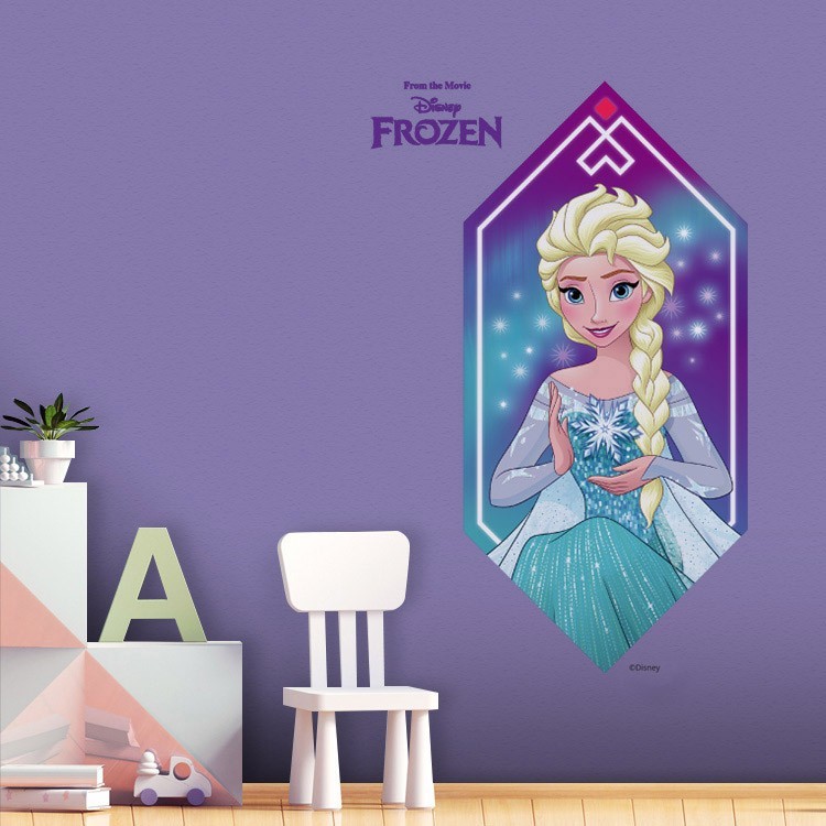 Αυτοκόλλητο Τοίχου Beautiful Elsa, Frozen