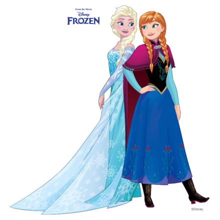 Beautiful sisters, Frozen