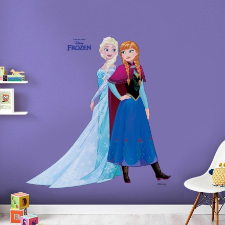 Beautiful sisters, Frozen Αυτοκόλλητο Τοίχου