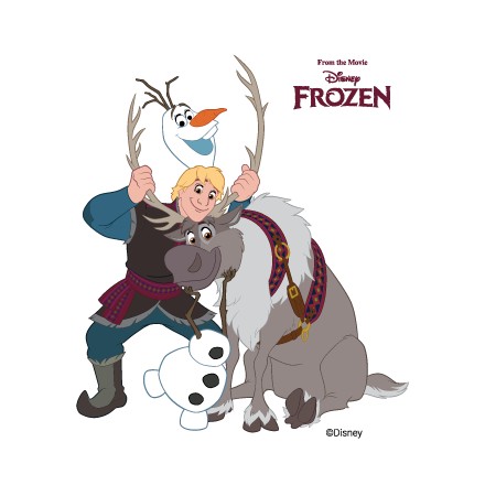 Kristoff, Olaf,& Sven, Frozen!!