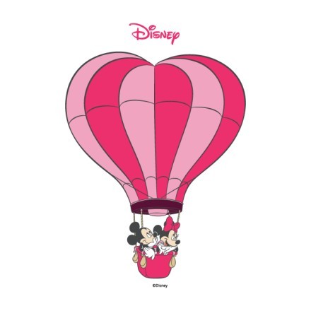 Ο Mickey και η Minnie στο αερόστατο