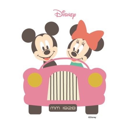 Minnie & Mickey Mouse σε αμαξάκι