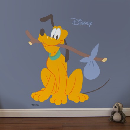 Ο Pluto περιμένει, Μickey Mouse Αυτοκόλλητο Τοίχου