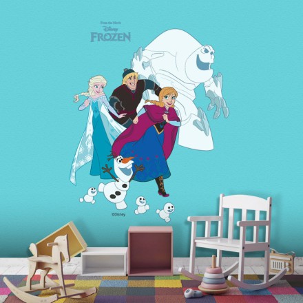 Frozen ,Η παρέα Αυτοκόλλητο Τοίχου