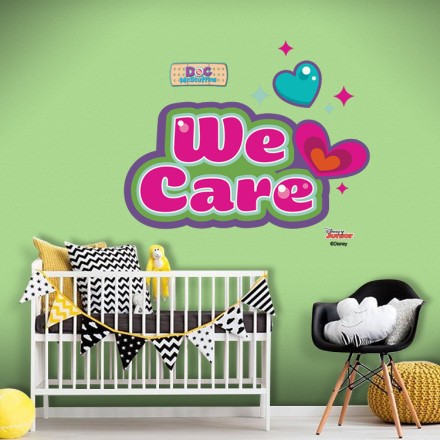 We care, Doc McStuffins Αυτοκόλλητο Τοίχου