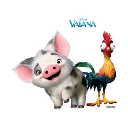 Pua and Heihei, Moana