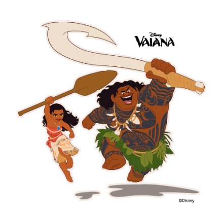 Happy Moana and Maui