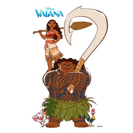 Moana and Maui