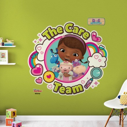 The care team, Doc McStuffins Αυτοκόλλητο Τοίχου