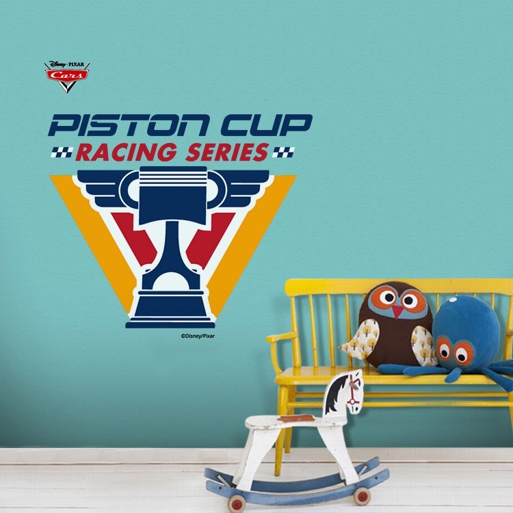 Αυτοκόλλητο Τοίχου Piston Cup, Cars