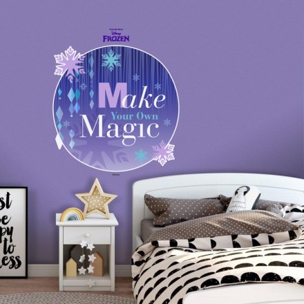 Make your own magic, Frozen Αυτοκόλλητο Τοίχου