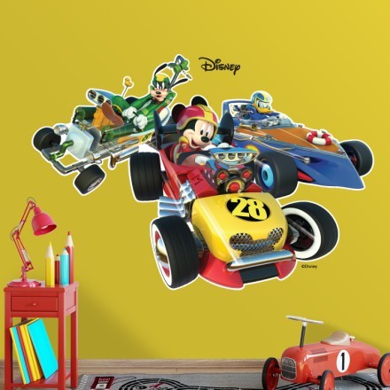 Mickey-Goofy-Donald Αυτοκόλλητο Τοίχου