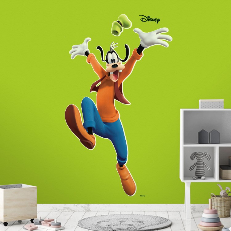 Αυτοκόλλητο Τοίχου Happy Goofy!