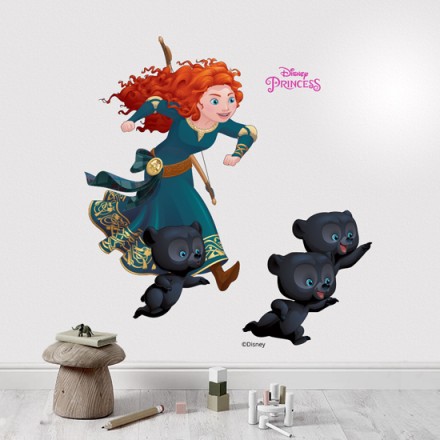 Princess Merida of DunBroch Αυτοκόλλητο Τοίχου