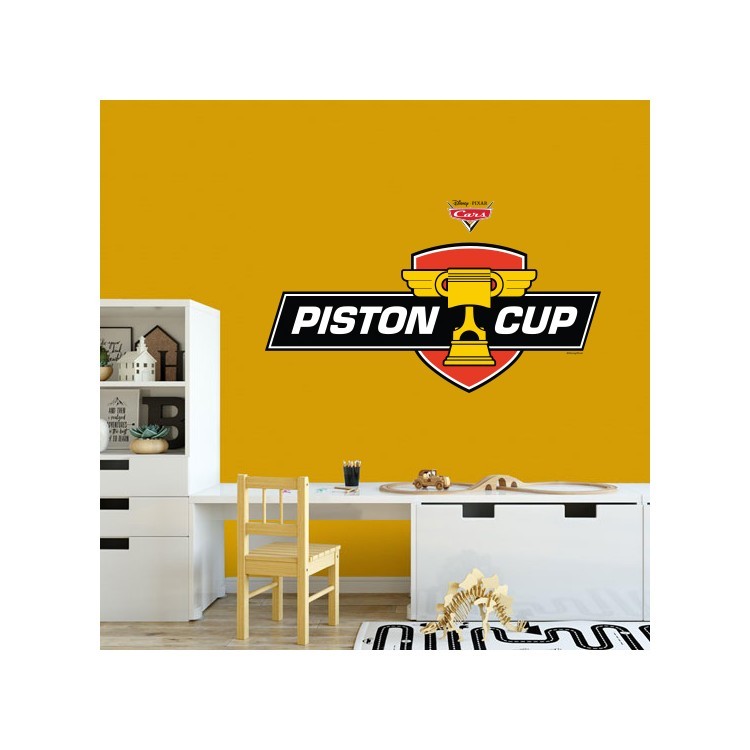 Αυτοκόλλητο Τοίχου Piston Cup, Cars!