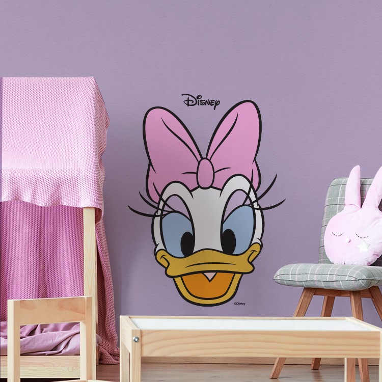 Αυτοκόλλητο Τοίχου Το πρόσωπο της Daisy Duck!