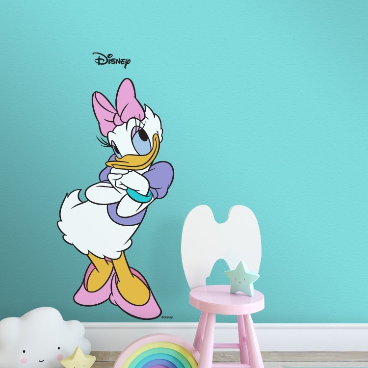 Αυτοκόλλητο Τοίχου Χαριτωμένη Daisy Duck!!