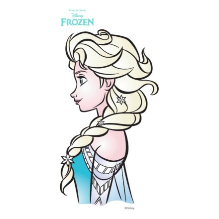 Profile of Elsa, Frozen!